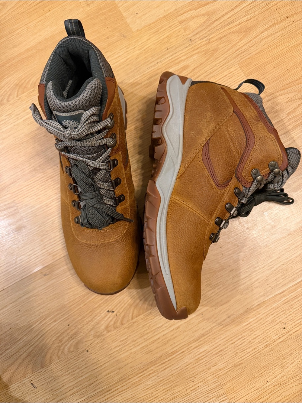 Timberland Men's Brown Tan Work-Style Hiking Boots